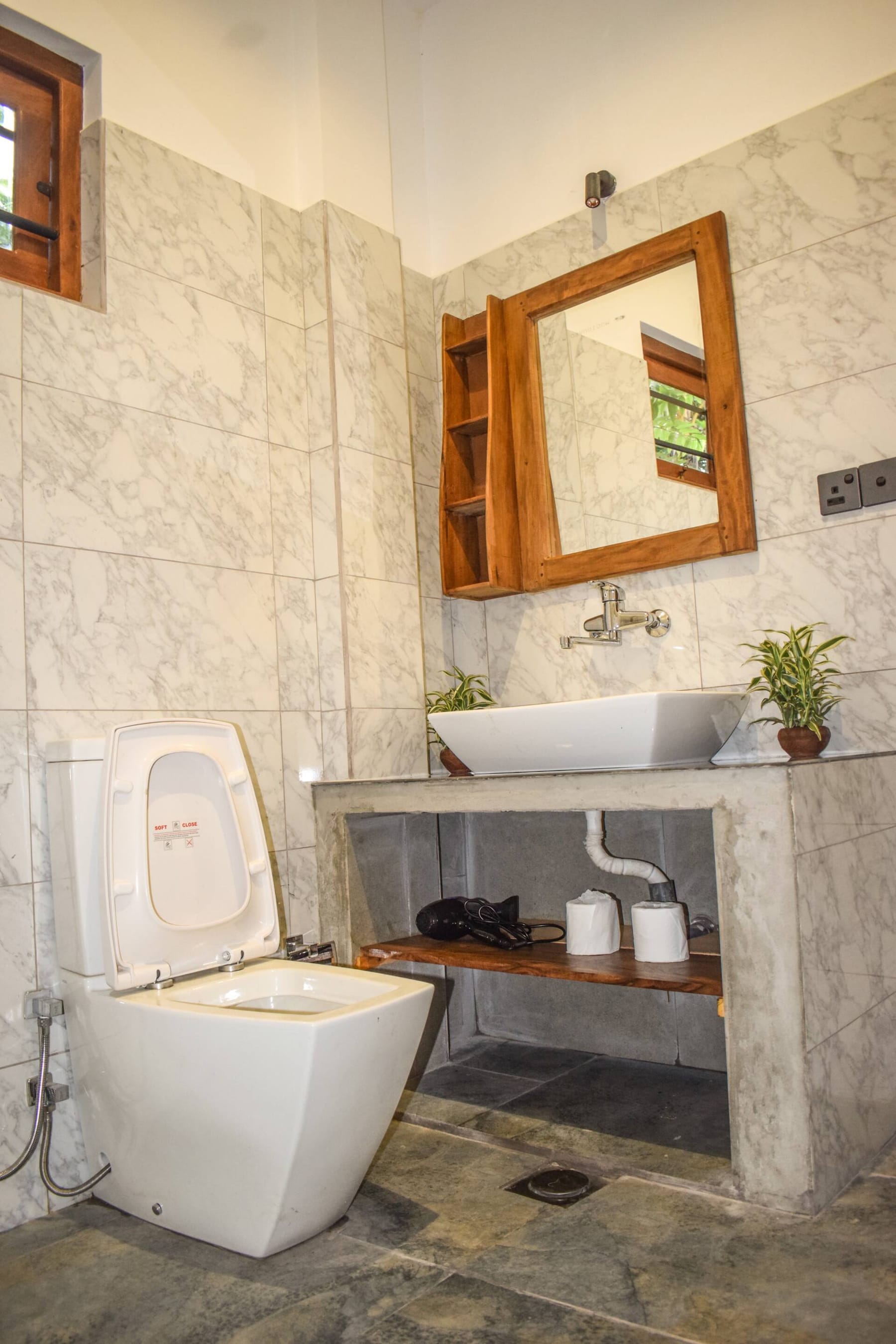 Private bathroom