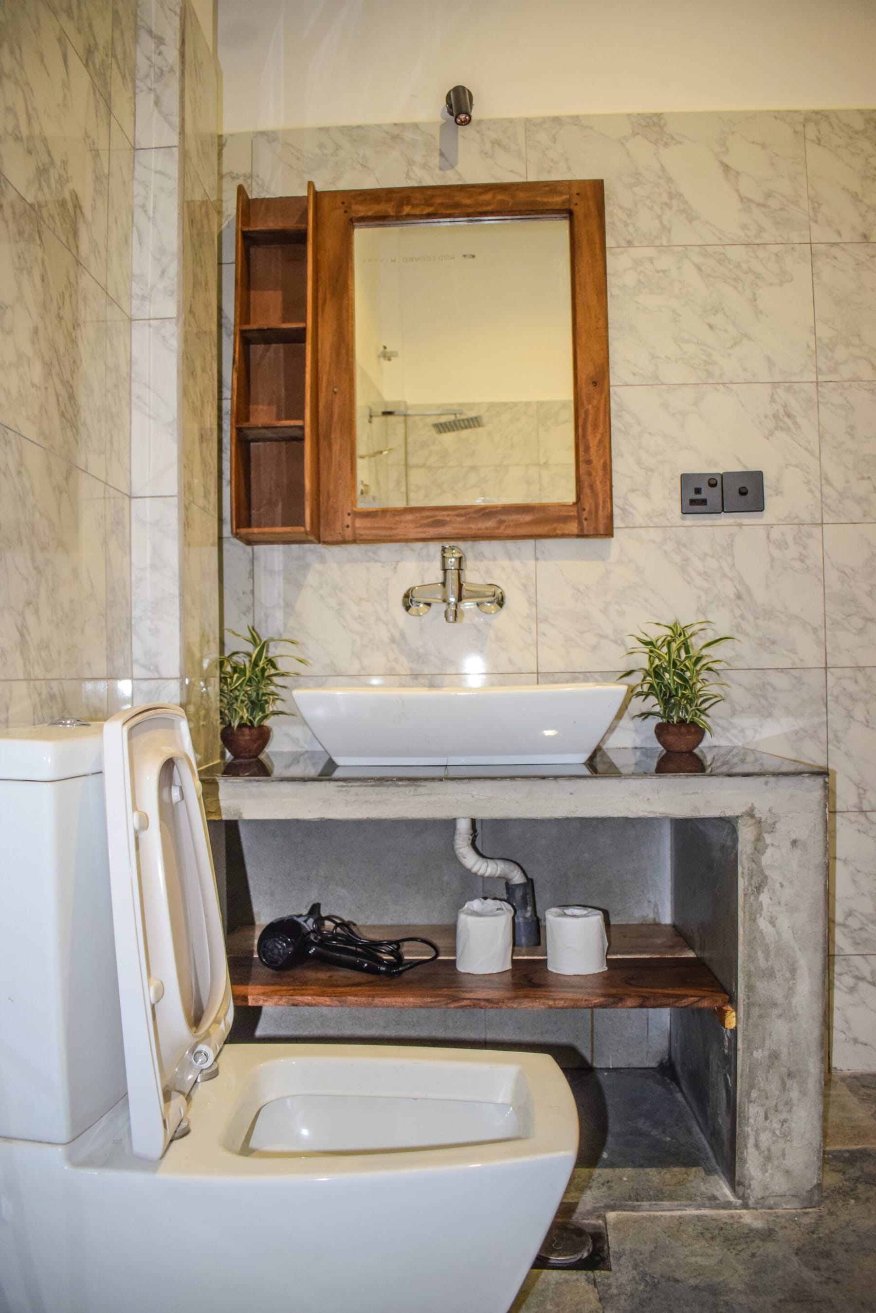 Private bathroom