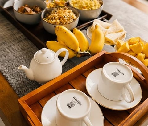 Desayuno a la hora que pediste la noche antes